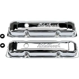 E4491 Edelbrock Performance Products 1960-76 Mopar Big Block Signature Series Tall Profile Chrome Valve