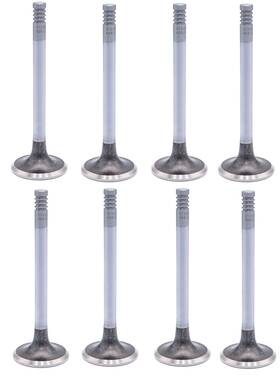 Elgin E1849b Exhaust Valves Set/8 For 1975-1991 Amc/jeep 360 401 1.68 Head 4.91 Length