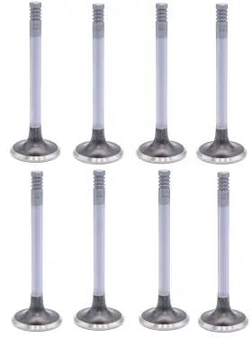 E1849b Elgin Exhaust Valves Set/8 For 1975-1991 Amc/jeep 360 401 1.68 Head 4.91 Length