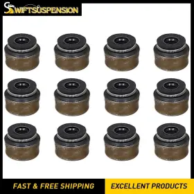 Swfsp250701031987 Elring Engine Valve Stem Oil Seal 12 Pcs For 2008-2015 Smart Fortwo