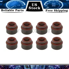 Vvau220219000376 Elring Engine Valve Stem Oil Seal 8pcs For 1998-2006 Volkswagen Beetle