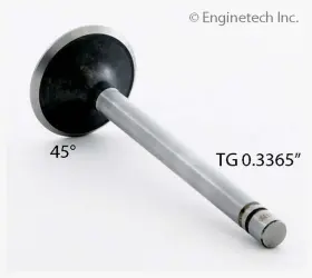 Enginetech 707473085731 Intake Valve For Select 60-87 Chrysler Dodge Plymouth Models V1350