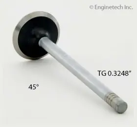 Enginetech 707473086226 Exhaust Valve For 81-90 Ford Mercury Escort Exp Ln7 Lynx V1901