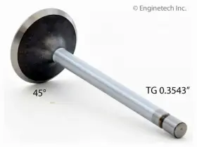 Enginetech 707473086547 Intake Valve For Select 86-95 Chrysler Dodge Plymouth Models V2146