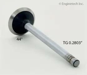 Enginetech 707473086677 Exhaust Valve For Select 86-00 Ford Mazda Mercury Models V2283