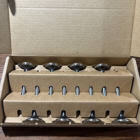 Enginetech E1875-8 Exhaust Valves/8 For Some Ford 1.653 1975-77 351m 1971-77 400 .015 Stem V2095