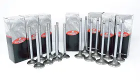 V1923z Enginetech 1969-1995 Chevy Gm Truck Van Suv 350 5.7l 16v Chrome - 8 Intake Exhaust Valves