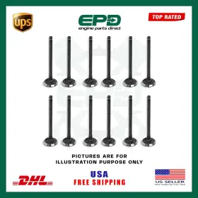 R6800 Epd R6799/snt R6800/rcr Inlet And Exhaust Valves X12 For Renault Smart Fortwo 0.9 898cc 1.2l Petrol Engine