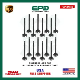 R6916 Epd R6917/rnt R6916/snt Ford 1.5 .1.6 Ecoboost Ba7 Bnma M8ma Inlet And Exhaust Valves 16 Pcs Petrol Engine