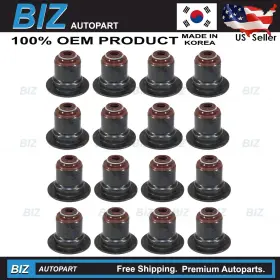 22224-2g000 Factory/oem 16 16pcs 22224 2g000 Valve Stem Oil Seals For 06-17 Hyundai Kia 1.6l 1.8l 2.0l