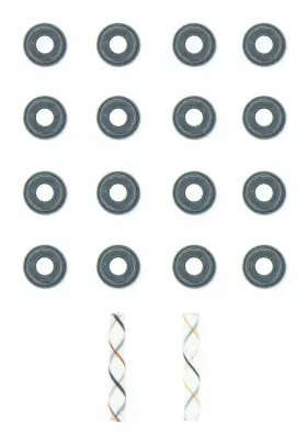 Ss71245 Fel-pro Engine Valve Stem Seal Set For 2001-2005 Kia Rio 1.6l-l4