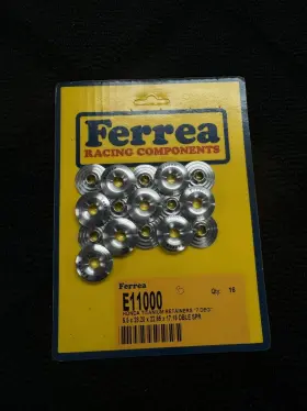 E11000-16 Ferrea Titanium Retainers B18 B18c1 B16 B16a2 H22a Honda Acura