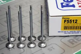 F5512-08 Ferrea Competition Exhaust Valves Set Std 26mm Honda D16 D16z6 D16y5 D16y7 D16y8