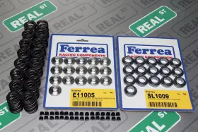 Kt4012 Ferrea Eclipse Dsm Turbo 4g63 6 7 Bolt 80lbs Dual Valve Springs Ti Retainers Kit
