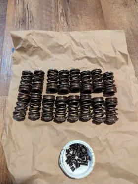 Kt4013 Ferrea Evo Viii 8 03-07 4g63t 95lbs Dual Valve Springs Ti Retainers Kit