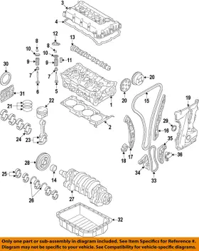 500x-engine Fiat 5048005aa Oem 16-18 Valve Springs