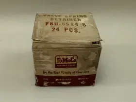 Ebu-6514-b Fomoco 1952 Valve Spring Retainers Ford Motor Y-block Engines Nos Original Box