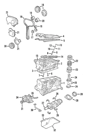 2m5z-6505-aa Ford Genuine Exhaust Valve