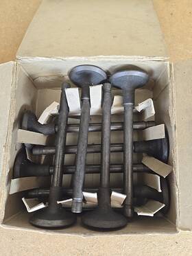 Ford 8ba-6505a 1932 -1948 Flathead Intake / Exhaust Valve Set 8ba-6505-a 90-100 Hp
