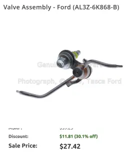 Al3z-6k868-b Ford F250 F350 Super Duty 6.2l 2011-2022 Engine Valve Assembly