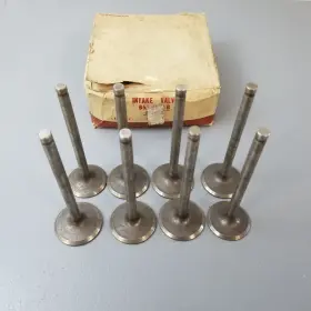 Ebp-6507-f Ford B5a-6507-b 8 Nos 1954-56 256 272 292 312 Intake Valves Y Block