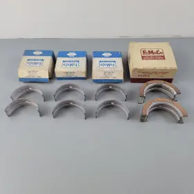 B5q-6337-b Ford B5q-6333-b New Nos 1957-63 332 Standard Blue Main Bearing Set