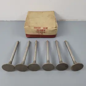 B6a-6505-b Ford 6 New 1952-64 239 272 292 312 Exhaust Valves Y Block Thunderbird
