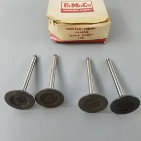 B7a-6507-aa Ford 4 Nos Mercury 312 Edsel 292 272 Intake Valves 1957-59 Thunderbird Fairlane
