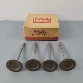 B7a-6507-ab Ford 4 Nos Mercury 312 Edsel 292 272 Intake Valves .003 1957-59 Thunderbird