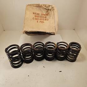 Ford B8a-6513-c Nos Lot Of 6 Oem Edsel Mercury Valve Springs 239 V8