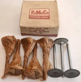 B9s-6507-aa Ford Nos 1958-1959 Mercury 383/430 And Lincoln 430 Intake Valves Set 8pcs Edsel 410