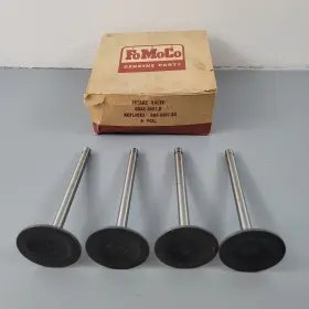 B8a-6507-ba Ford C0ae-6507-e 4 New Nos 1954 223 1955-56 272 Exhaust Valves