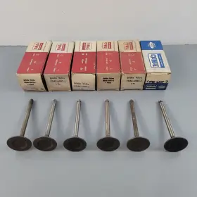 C0ae-6507-j Ford 6 New Nos 1954 223 1955 1956 272 Exhaust Valves Fomoco
