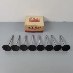 B8a-6507-aa Ford C0ae-6507-n 8 New Nos 1954 223 1955-56 272 Exhaust Valves