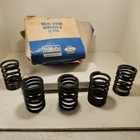 C0de-6513-a Ford Lot Of 5 60-70 Mustang Falcon Comet 170 Ci 6cyl Valve Spring