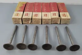 C1te-6505-b Ford 6 New Nos 1964 262 Intake Valves .003 Fomoco