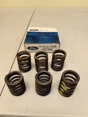 C5az-6513-a-4 Ford Nos Oem #c5az-6513-a Valve Springs Lot Of 6 1965-83 240 300-l6