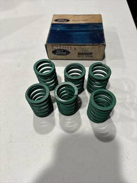 Ford D2dz-6513-a 6 Nos New 144 170 200 Valve Springs 1960 S Oem