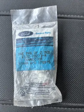 E1dz-7d273-a Ford Nos Genuine Transmission Cooler Line Connector 2 In Pkg