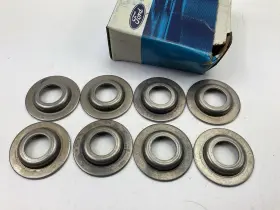 E1fz-6514-c-8 Ford 8 Nos - Oem E1fz-6514-c Lower Valve Spring Retainer 1981-1985 Escort 1.6l