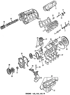 E3zz-6507-a Ford Genuine Intake Valve