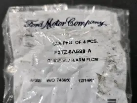 F3tz-6a588-a Ford Oem Engine Valve Guide Plates 4 In Pkg Nos