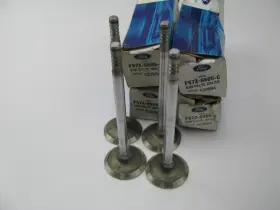 F57z-6505-c-4 Ford 4 New - Oem F57z-6505-c Exhaust Valve .030 Inch O/s 1994-01 2.3l 2.5l-l4