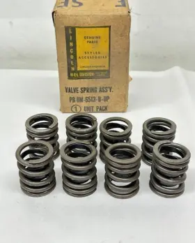 8m-6513-b-up Ford / Lincoln-mercury Division Nos 337 V8 Dual-coil Valve Spring Set 16 Pb 49-51