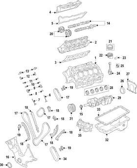 Ml3z-6507-a Ford Genuine Intake Valve