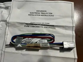 2c7t-15a416-ab Ford Motorcraft Genuine Oem Excursion Trailer Tow Hitch Wiring Harness Kit