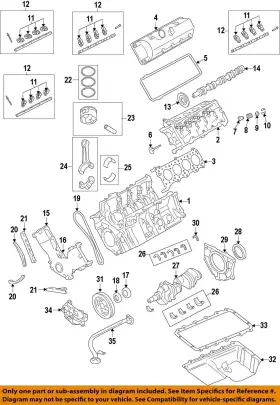 Al3z-6507-a Ford Oem 11-16 F-350 Super Duty-engine Intake And Exhaust Valve Set Al3z6507a