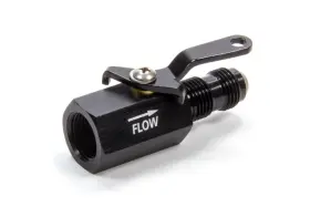 961006-bl Fragola #6 Shut Off Valve Black Female Inlet/male Outlet
