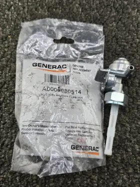 A0000680514 Generac Replacement Valve Fuel Shutoff Carb 2020