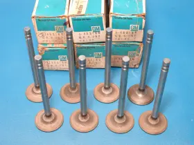 483186 General Motors Nos Set 8 Gm 1971 Pontiac 350 400 2bbc Exhaust Valves